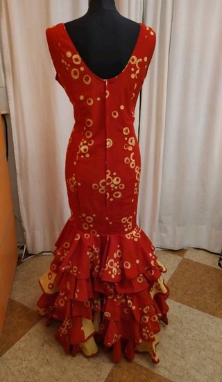 Traje de flamenca