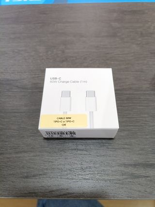 Cable USB-C 60W (1m) - iPhone