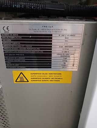 Lavadora industrial. limpieza en seco