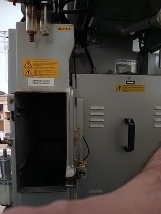 Lavadora industrial. limpieza en seco