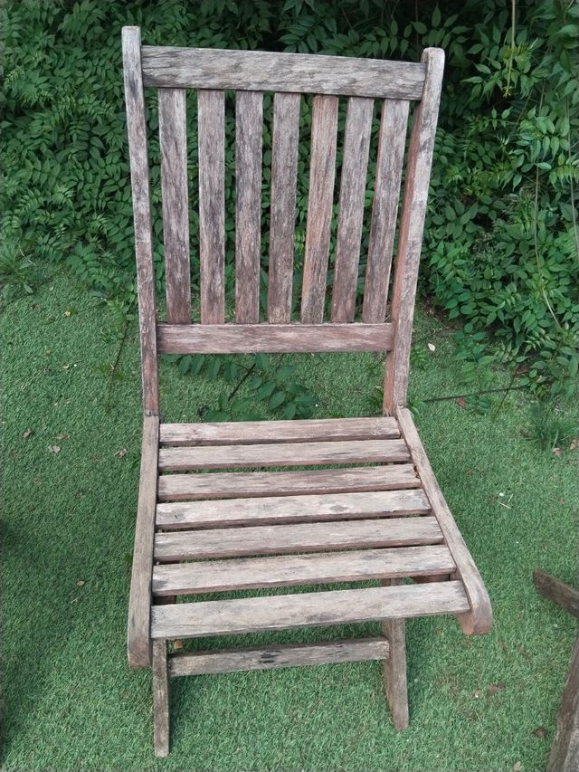 Sillas Plegables de Madera