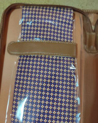 Estuche corbatas con cremallera 