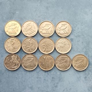 COLECCIÓN COMPLETA de 5 pts.
