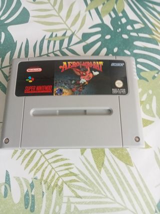 Aero the Acrobat Pal super Nintendo snes