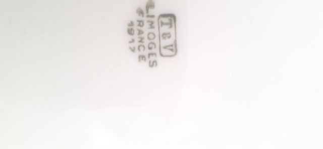 Vassoio in porcellana Limoges