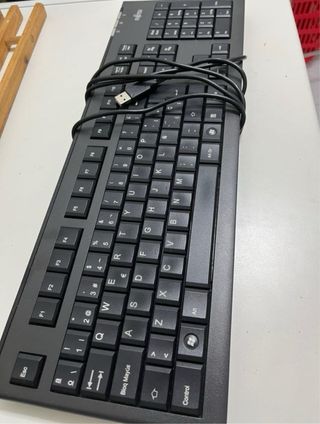 Teclado FUJITSU ordenador - Negro