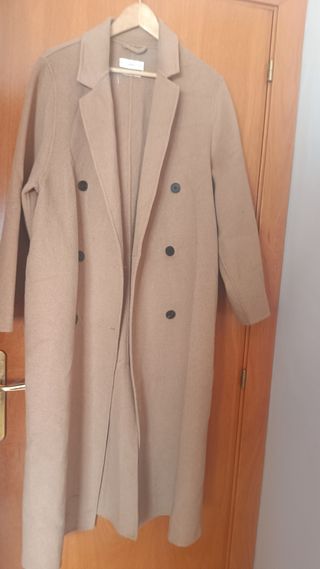 Abrigo oversize marrón 