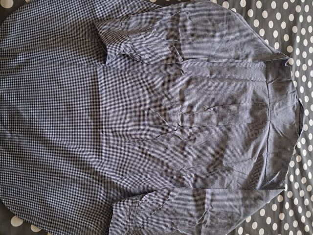 Camisa Zara Basic a cuadros L