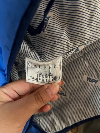 2 sacchi a pelo Caleffi con cappuccio