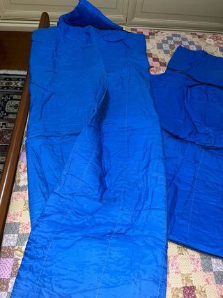 2 sacchi a pelo Caleffi con cappuccio