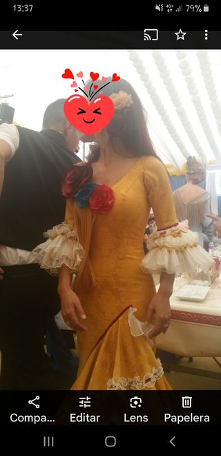 Traje de flamenca