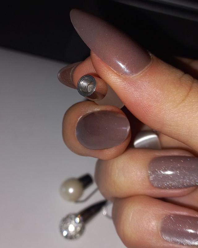 3 orecchini in 1, acciaio inossidabile