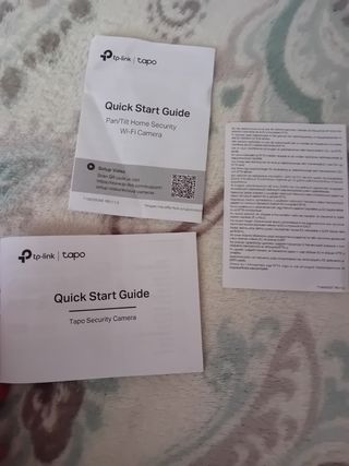 Cámara seguridad Tapo Pan/Tilt WiFi