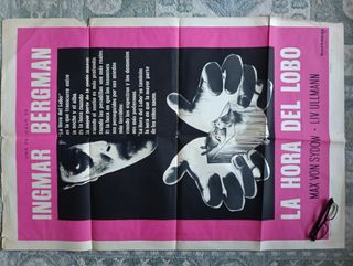 Poster pelicula La hora del Lobo Ingmar Bergman