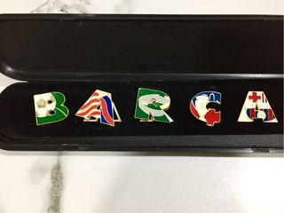 2 Estuches Pin de Barcelona