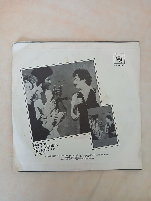 Vinile 45 giri Santana