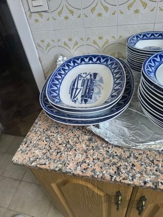 Vajilla Sargadelos completa (55 piezas)