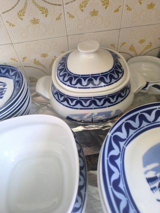 Vajilla Sargadelos completa (55 piezas)