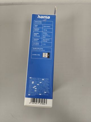 HAMA Ratón inalámbrico 