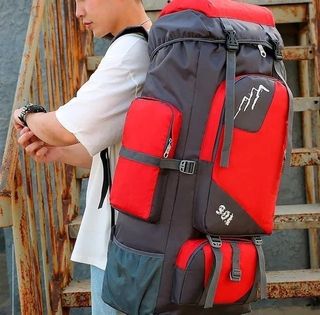 Mochila de 90 L impermeable para el camping ⛺🏕️