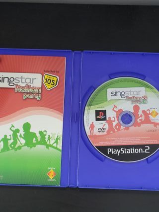 SingStar italian party PS2