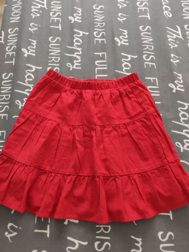 Falda  vuelo Bershka