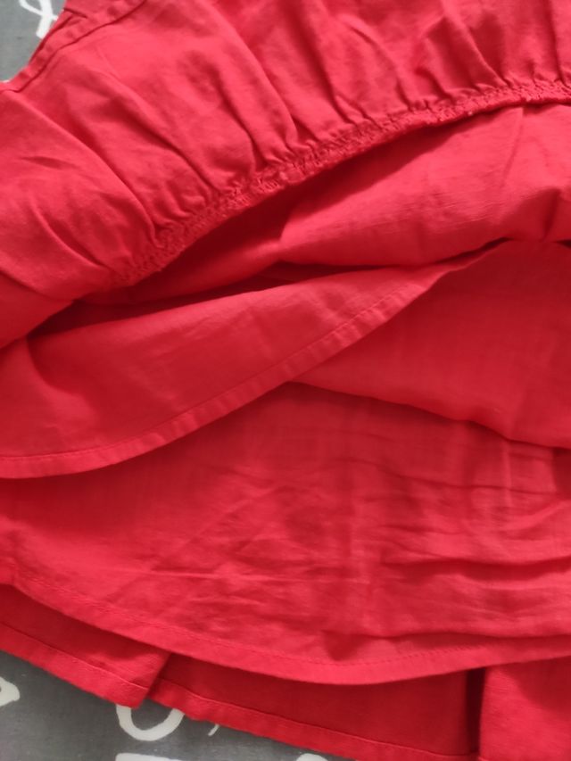 Falda  vuelo Bershka