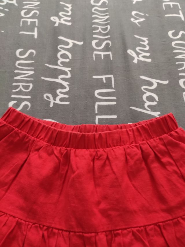 Falda  vuelo Bershka