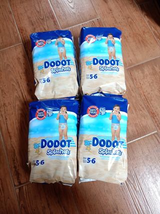 Dodot Splashers Pañales 5-6 años (10 unidades)
