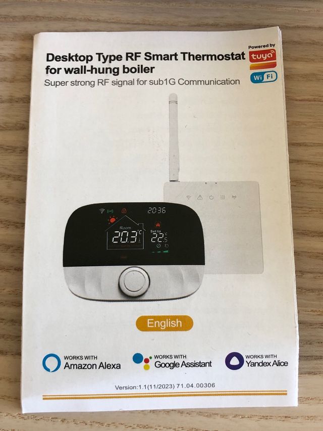 Termostato Inteligente WiFi T9W-RC5Plus