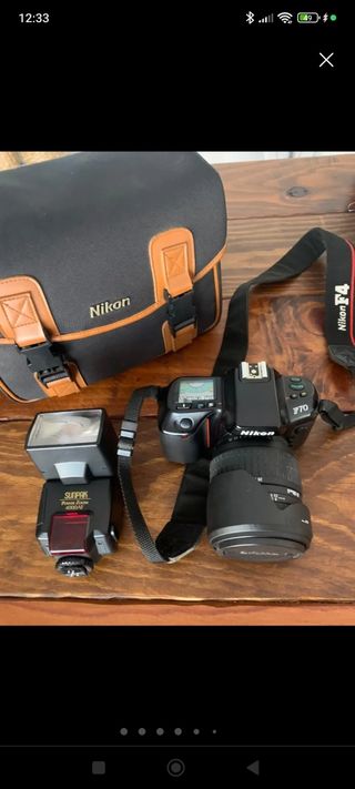 Cámara Nikon f70