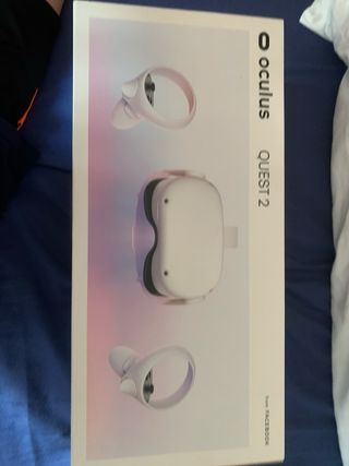 Meta Quest 2 + Funda gris para transportarla