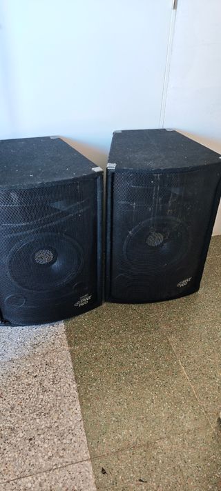 Altavoces PYLE PRO negros
