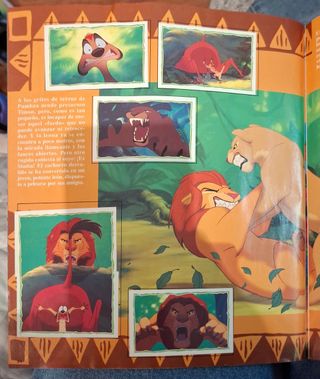 Álbum El Rey León Panini