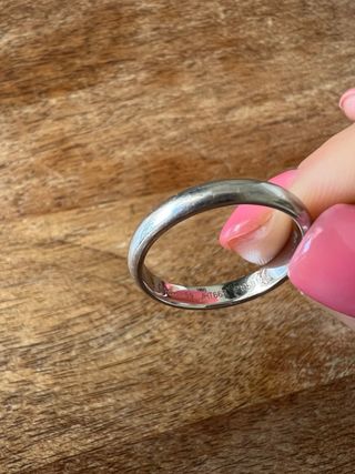 Anillo Cartier platino talla 59
