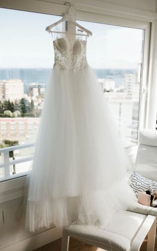 Vestido novia Rosa Clará 2018.