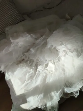 Vestido novia Rosa Clará 2018.