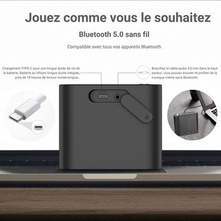 Altavoz portatil bluetooth ipx7 impermeable 5W