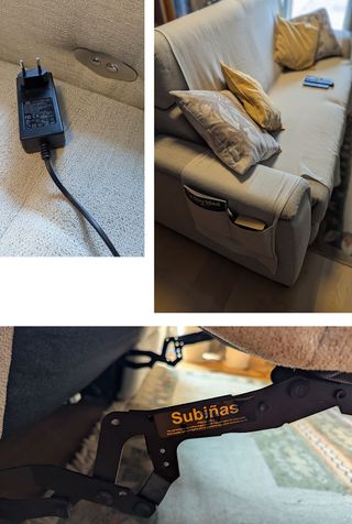 Sofa relax eléctrico