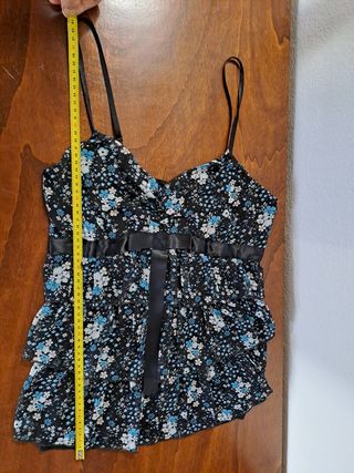 Top vintage donna strati misure all'interno L XL