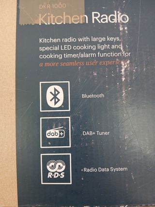 Radio reloj digital de cocina Grundig DKR 1000 BT 