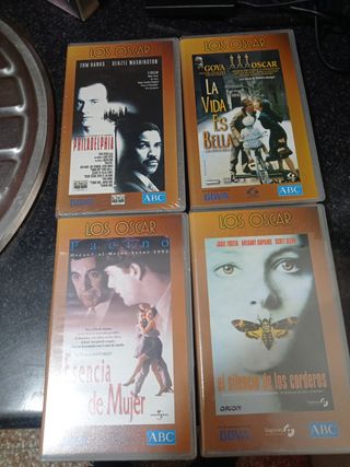 Lote de Películas VHS,Serie " los Óscar".y Blade