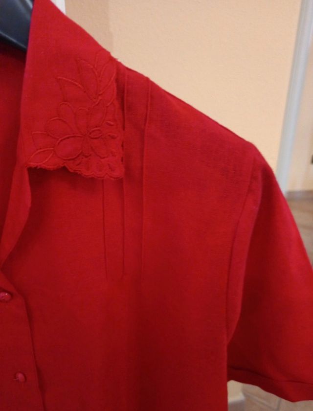 Camicia vintage rossa tg.5