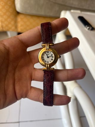 Reloj Cartier - Dorado y Marrón