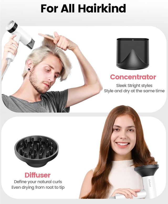 "Secador de pelo Dekuri NUEVO – Potente y veloz"