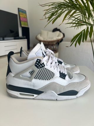 Nike Air Jordan 4 Retro military black 45