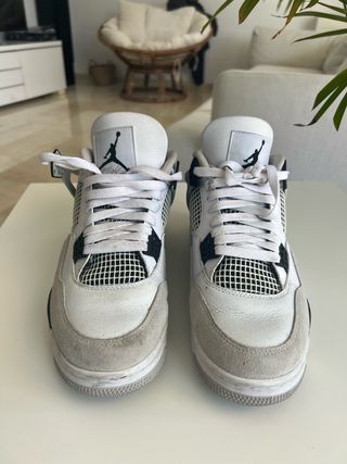 Nike Air Jordan 4 Retro military black 45