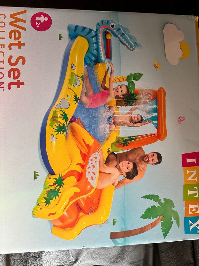 Parque acuático INTEX dinosaurios