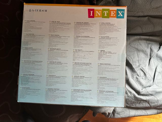 Parque acuático INTEX dinosaurios