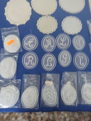 Manualidades Letras bordadas y para bordar